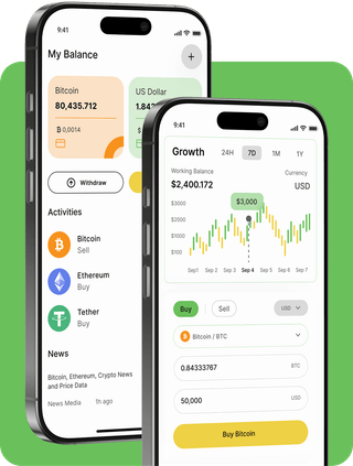 Interfaz de la plataforma de trading RezervaInvestApp con datos de mercado en tiempo real